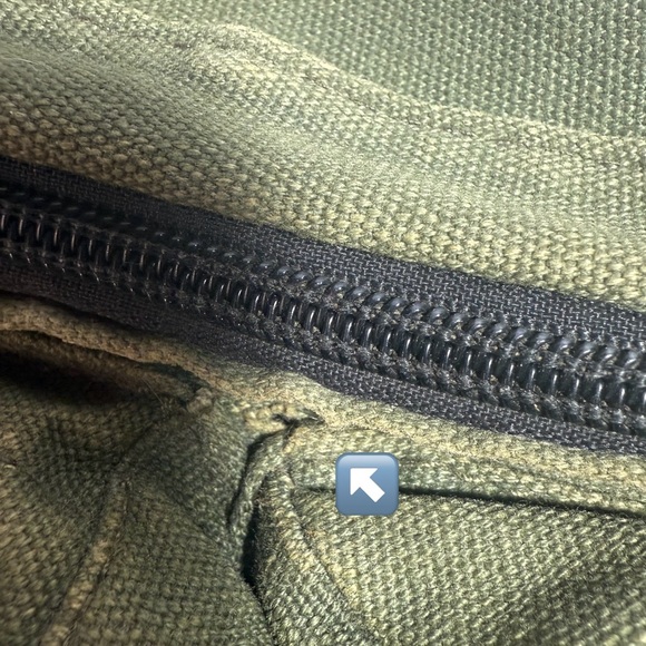 KAVU Rope Sling Bag – Olive Green - Picture 7 of 11